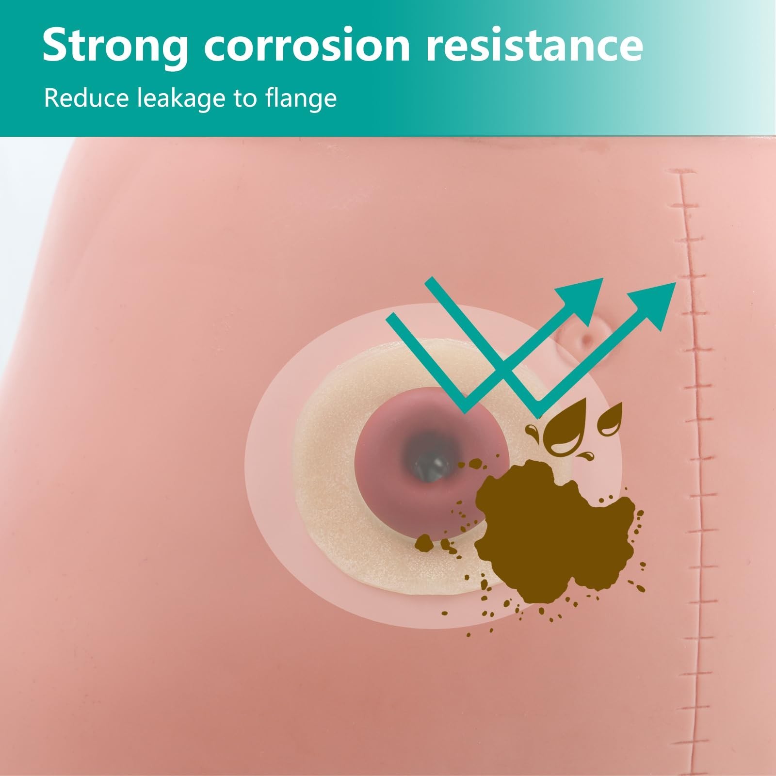 Ostomy Barrier Rings – Outer Diameter 2″ (50mm) 4mm Thickness,Moldable Ostomy…