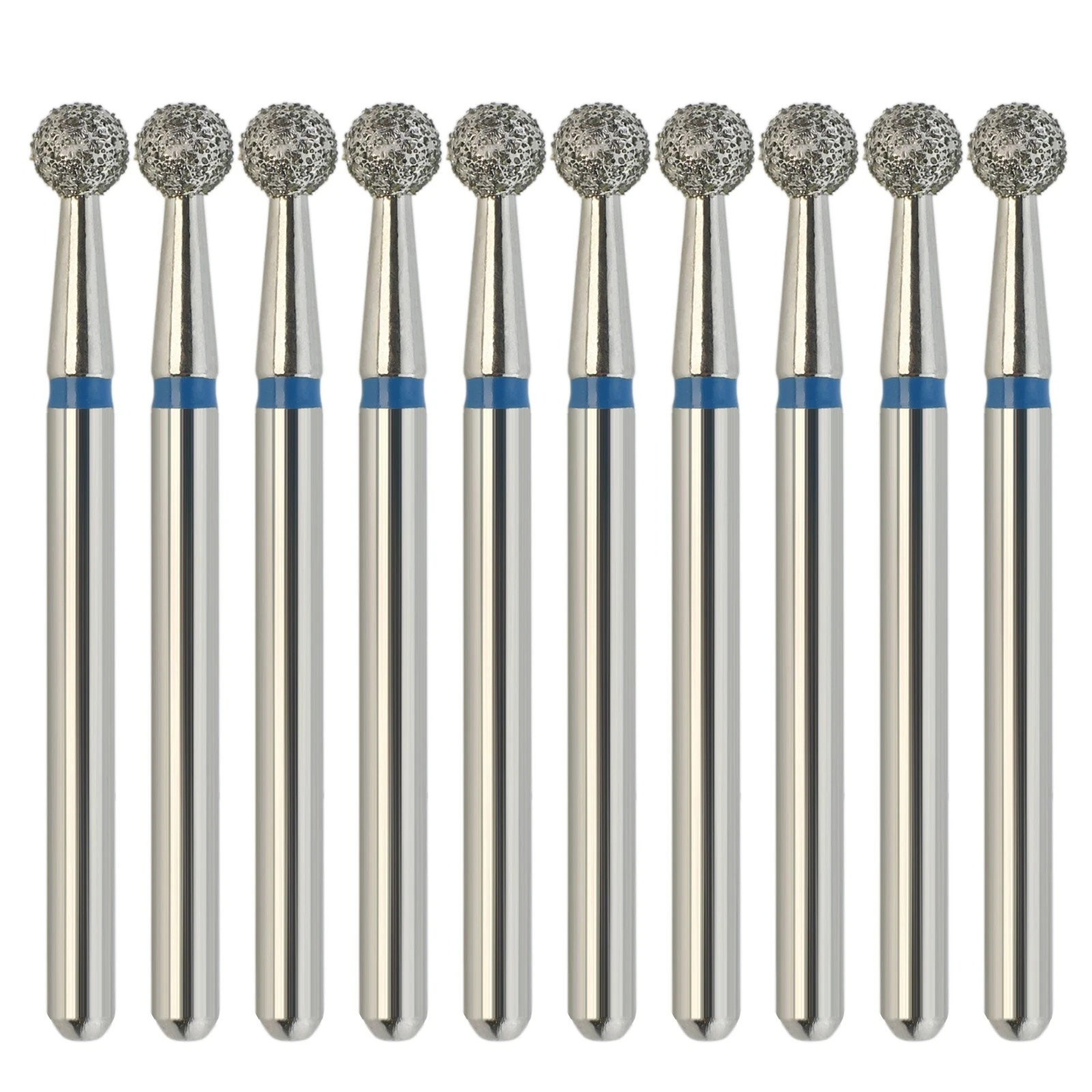 Diamond Dental Burs 801L/023M High Speed FG Shank for Implant & Crown Prep 2.3mm