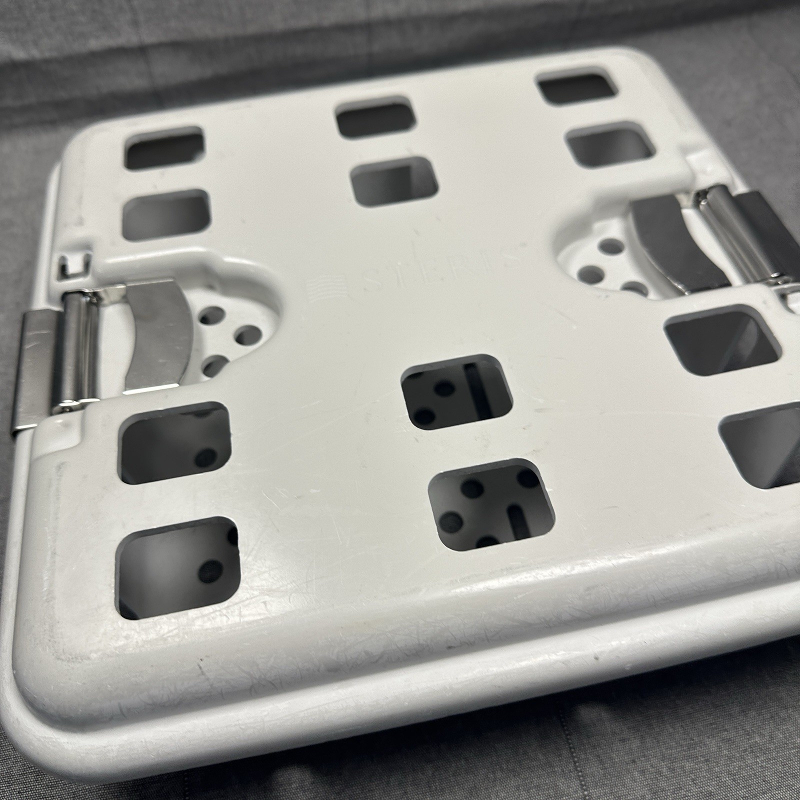 Steris Pro-lite Sterilization Tray Square Basket 0001824 Instrument Caddy