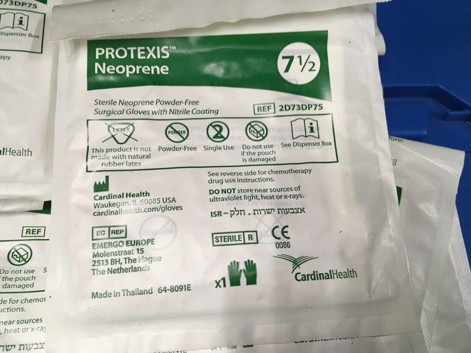 INDIVIDUALY PACKAGED SURGICAL GLOVES MANY STYLES AND SIZES