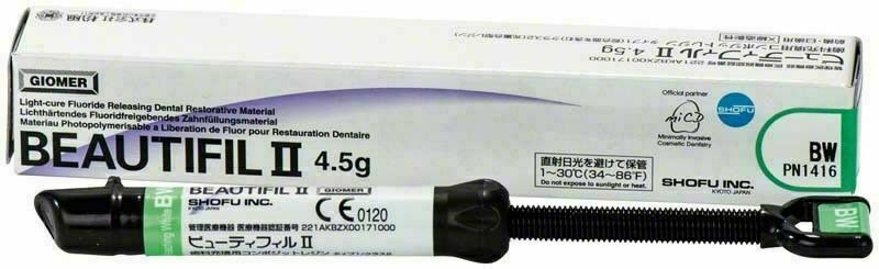BW Dental SHOFU BEAUTIFIL-II 4.5GM #BLEACH WHITE SHADE With FAST Shipping 2026