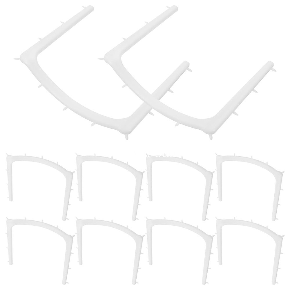 Dental Plastic Rubber Dam Frame Sheets Bracket Foldable/U-Shaped Barrier Tools