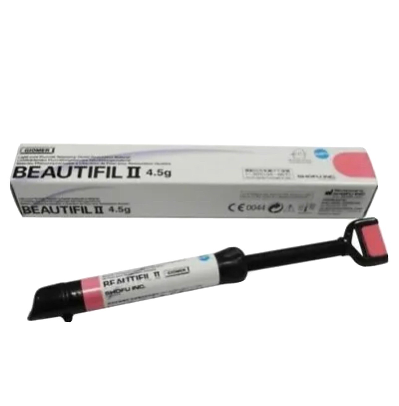 SHOFU Beautifil II 4.5g Dental Fluoride Releasing Nano-Hybrid Composite Shade B2