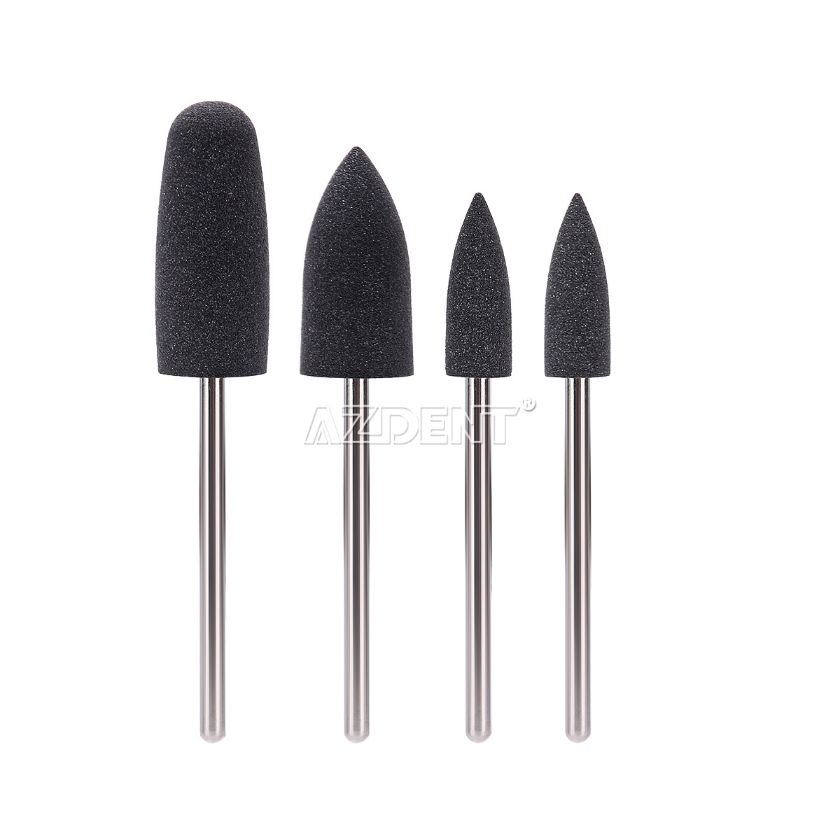 Dental Polishing Kit Rubber Polisher Burs Stone Wheel for Low Speed Handpiece