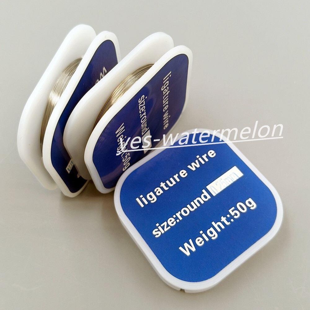 50g Dental Medical Wire Line 0.2/0.25/0.3mm 50g Plastic And Stainless Steel Roll