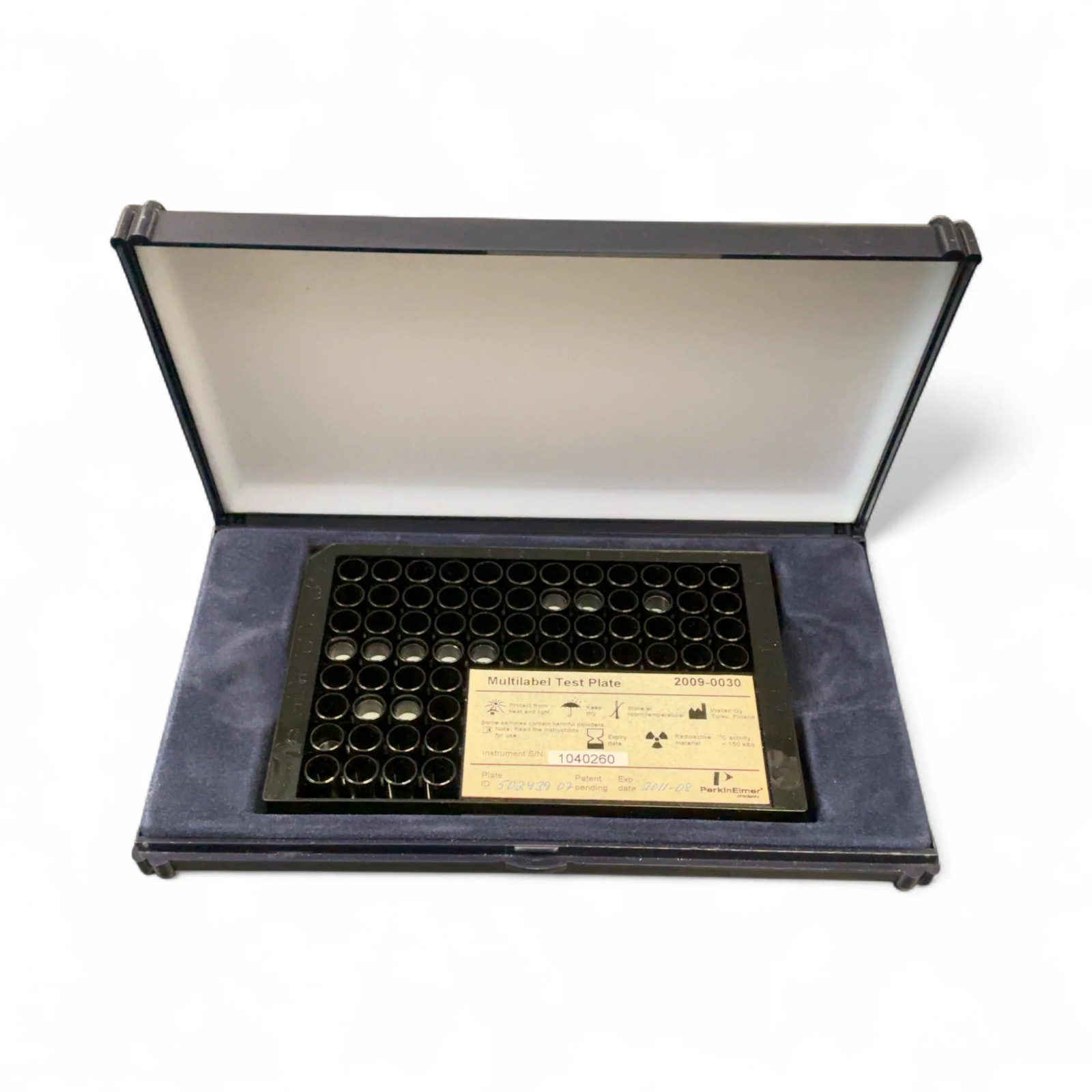 PerkinElmer Multilabel Test Plate 2009-0030 Legacy Calibration Standard (BO!)