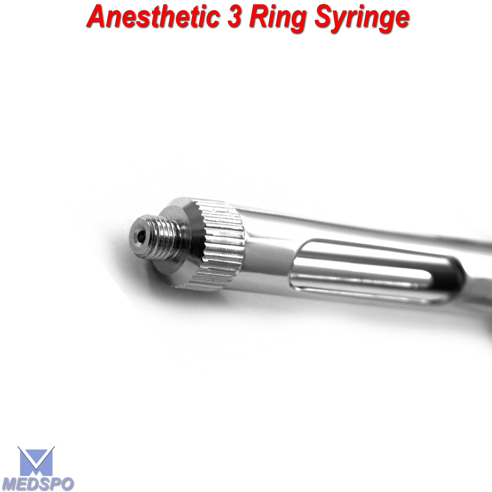 Three Ring Syringe Anesthesia Injection 1.8ml Anesthetic Aspirating Syringe Tool