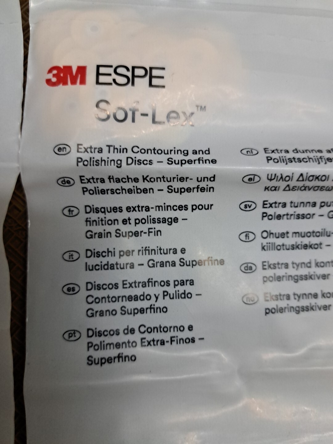 3M ESPE 2382F & 2382SF Sof-Lex Polishing Discs 1/2″ Fine & Superfine
