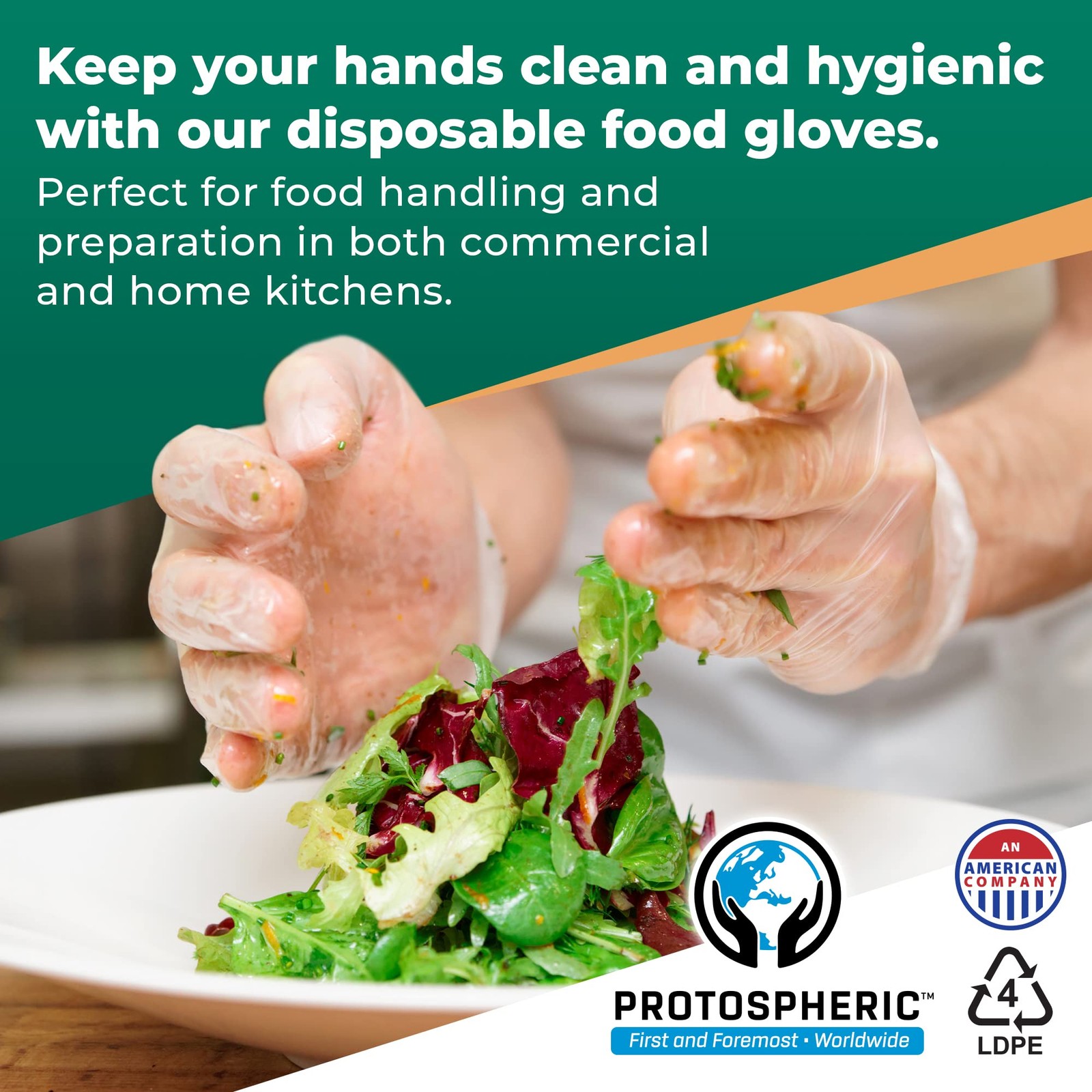 Disposable Gloves for Food Prep Super Poly Kitchen Grade Food Safe Gloves P…