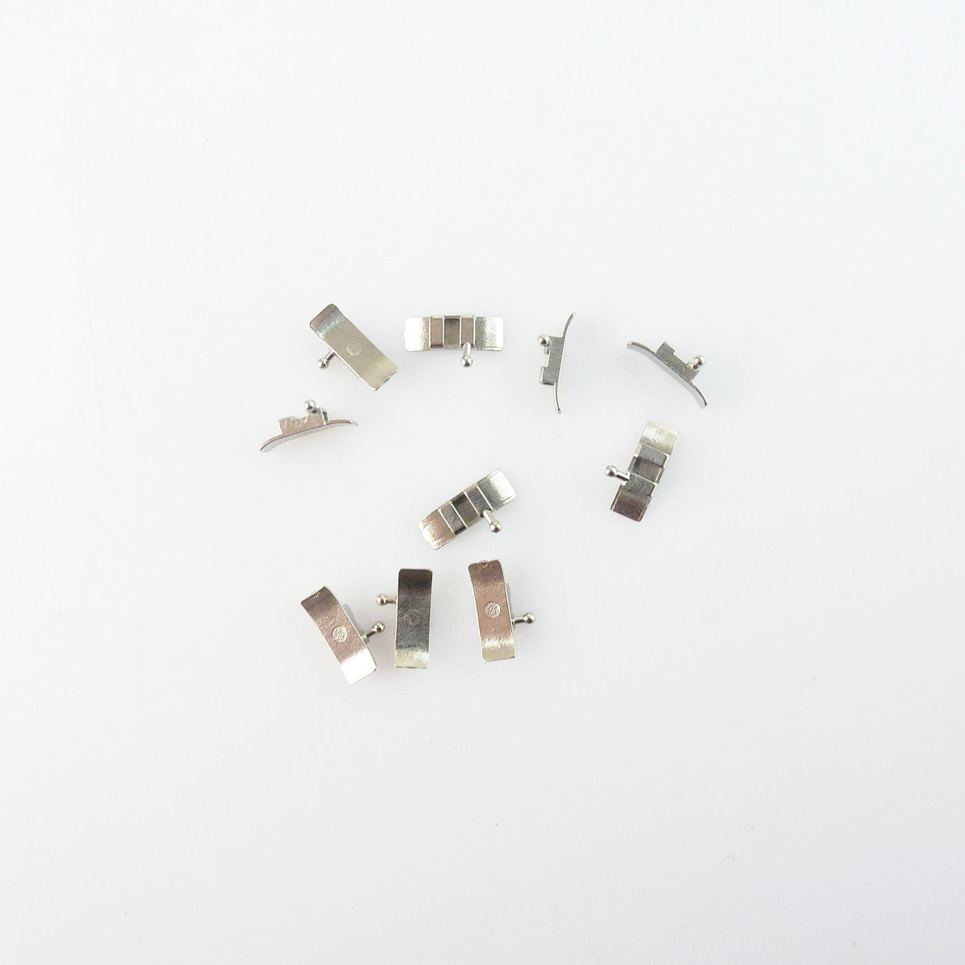 10 Pcs/Pack Dental Orthodontic Accessory Lingual Sheath Left/Right Hooks No Hook