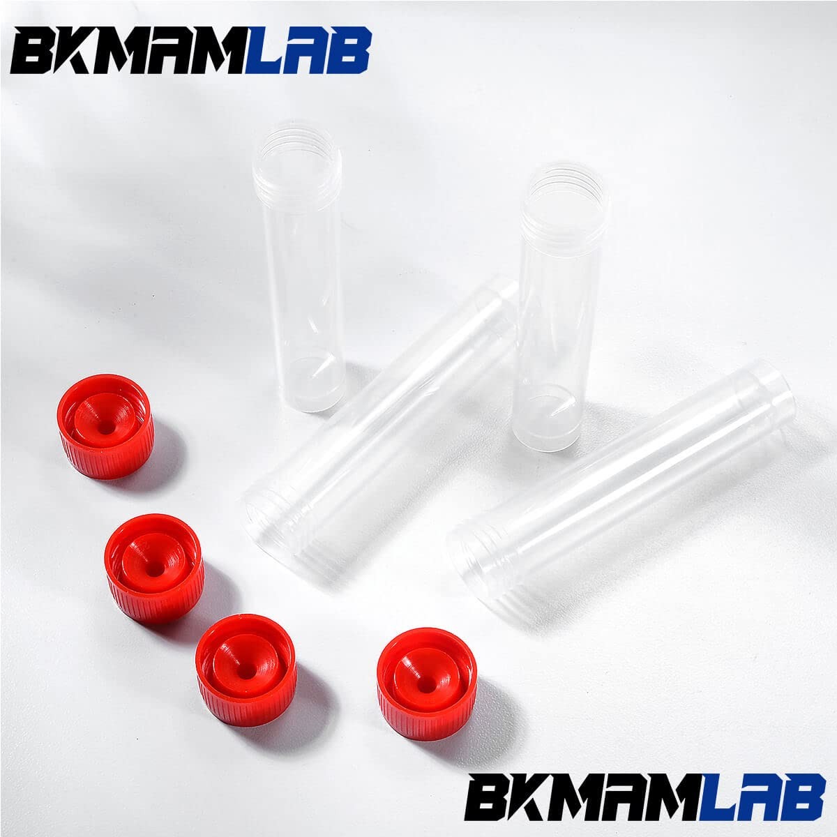 20ml Plastic Small Vials with Screw Caps Sample TubesPP Material Free from DN…