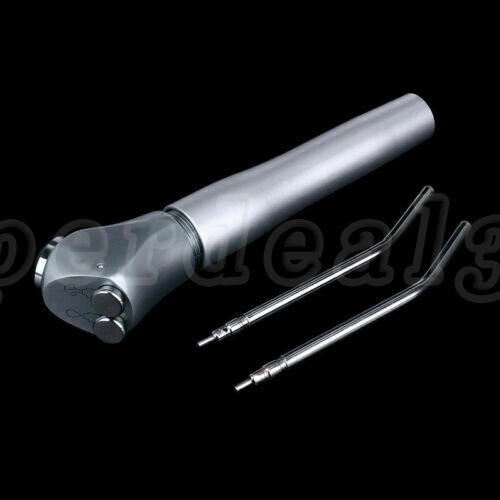 Dental 3-Way Syringe Gun Air Water Spray Handpiece With 2 Nozzle Tip