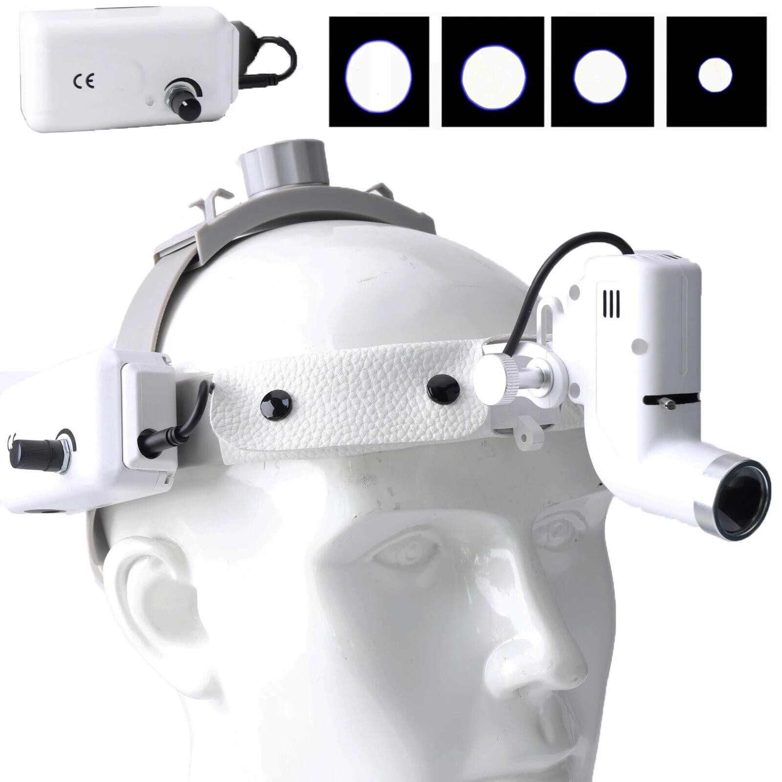 5W Dental Surgical LED Headband Head Light Wireless Good Light Spot ENT White US