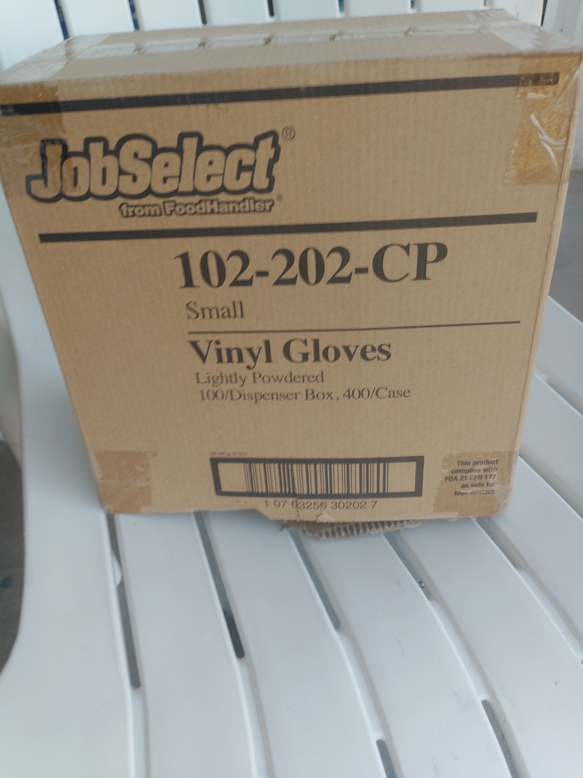 Vinyl Gloves Job Select Small Lightly Powered Food Handler Grade Case of 400