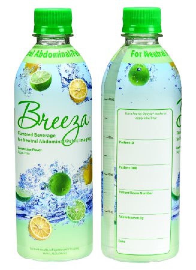 Beekley Breeza Flavored Beverage for Imaging Bottle Liquid Oral 500 mL 24, 221