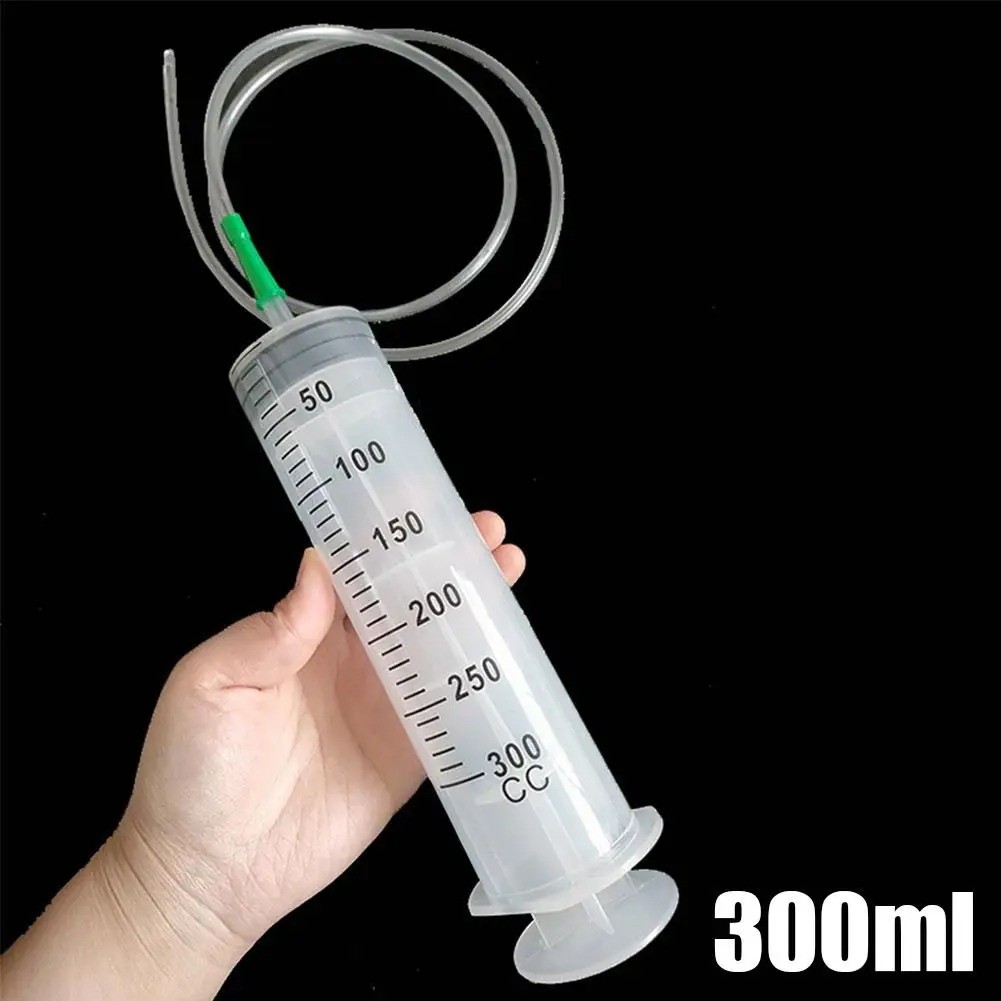 Syringe Hydroponics Nutrient Measuring Syringe Reusable Big 60-350ML