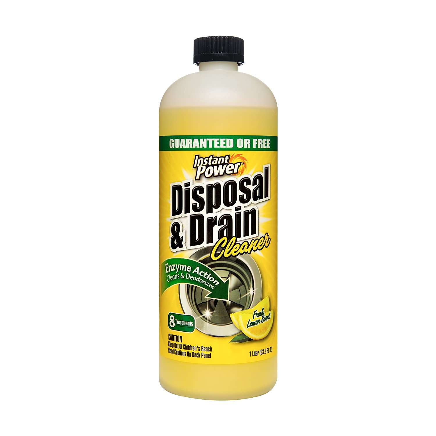 Instant Power Disposal and Drain 33.8 fluid ounces (Pack of 1), Lemon Scent