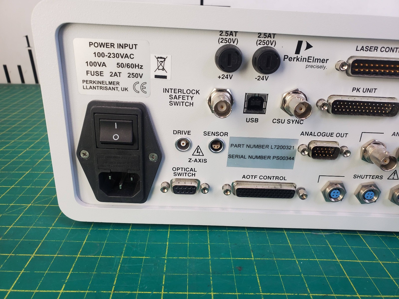 Perkin Elmer Ultraview ProSync Controller L7200321 W/ Keys #1 «No Tariffs»