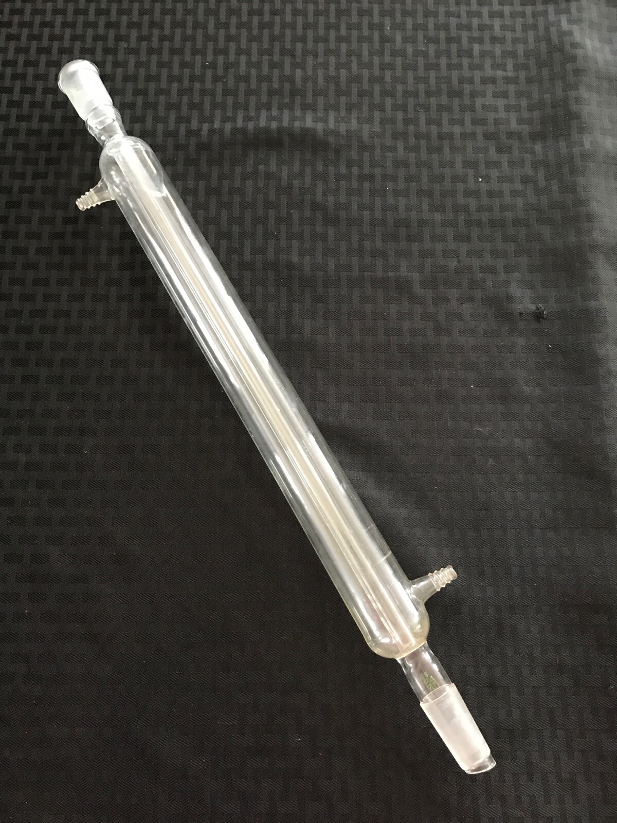 PYREX 24/40 Glass Liebig Distillation Condenser 356mm Jacket 41mm OD 2400-400