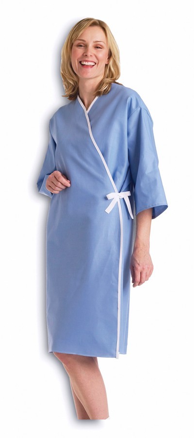 Front Opening Examination Unisex hospital nurse Gown