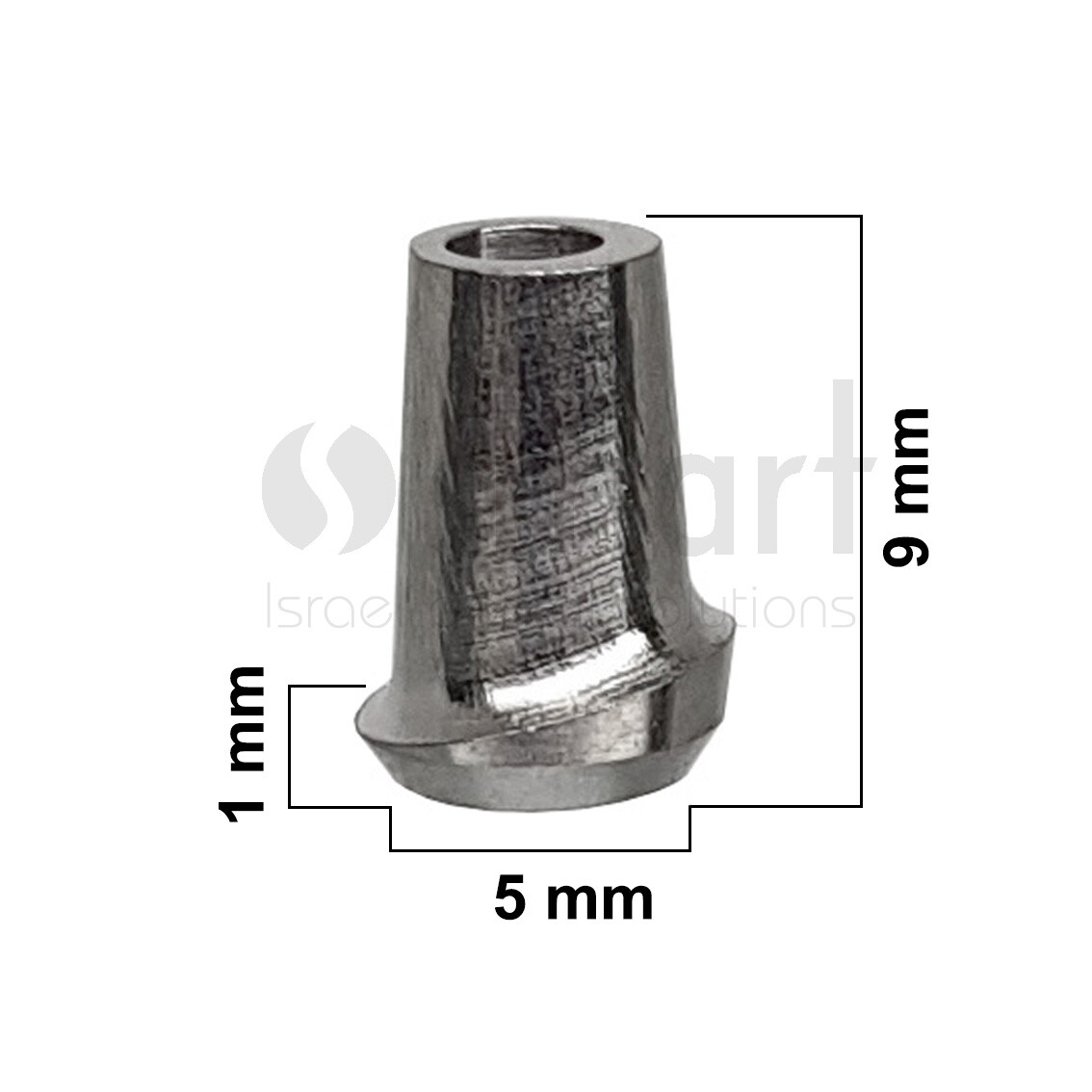 Lot x 5 External Hex straight Abutment D 5 Branemark RP esthetic 1 mm