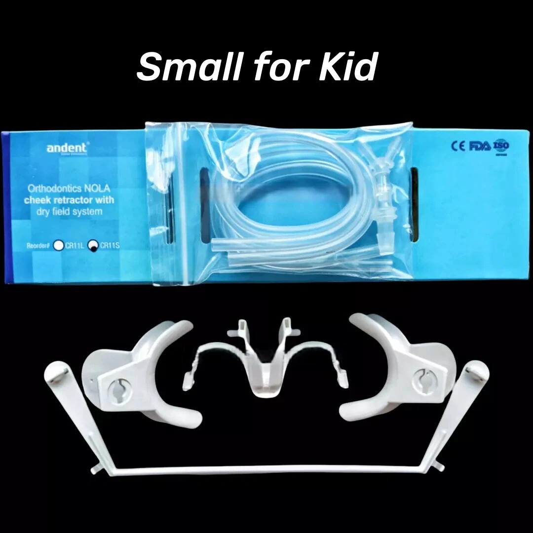 Dental Ortho Nola Dry Field System Cheek Retractor Mouth Opener Small for kids
