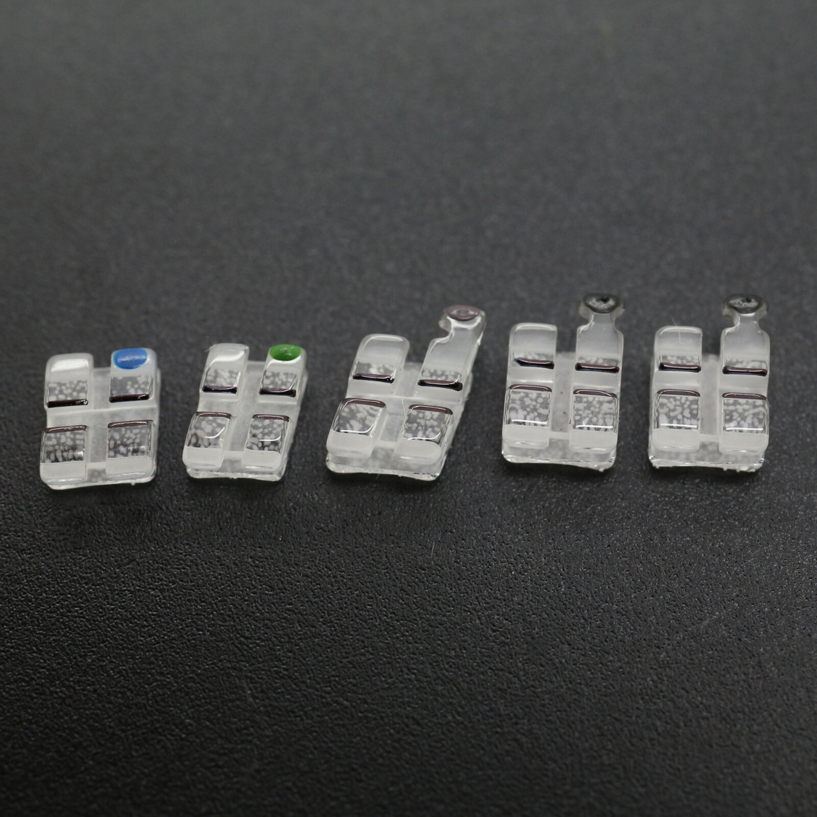 Star Dentech Orthodontic Brackets Sapphire Monocrystalline Ceramic Roth MBT 022