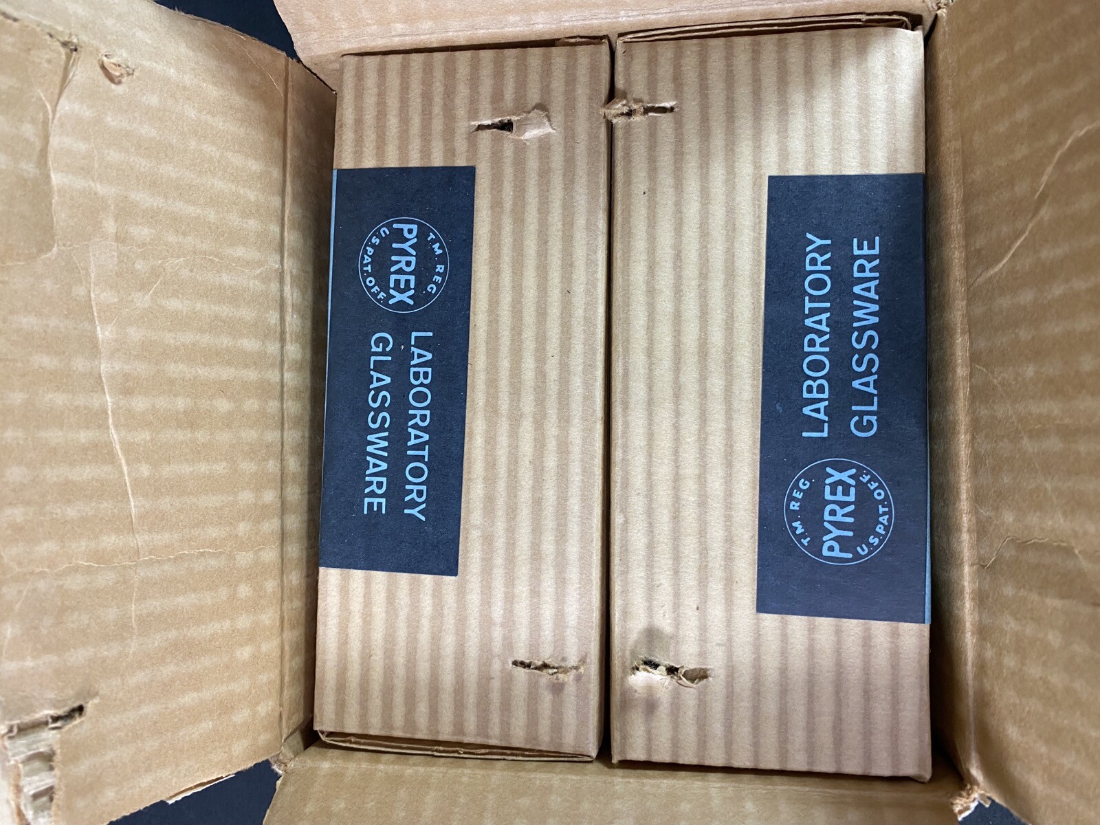 PYREX 12/18 Ground Joint Corning Laboratory Glassware #6620 Inner Only (24/box)