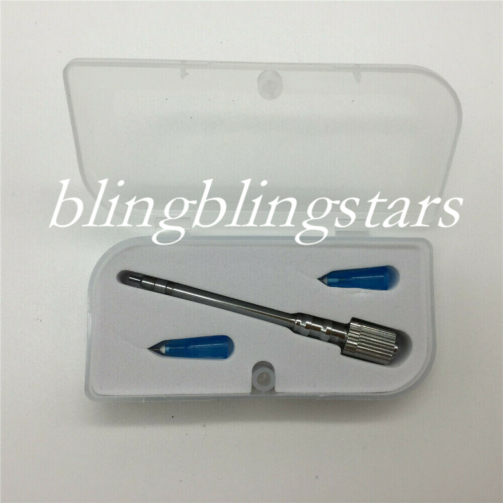 2 Kits Dental Needle Three Way Gun Irrigation Syringe Tip Air Water Irrigator