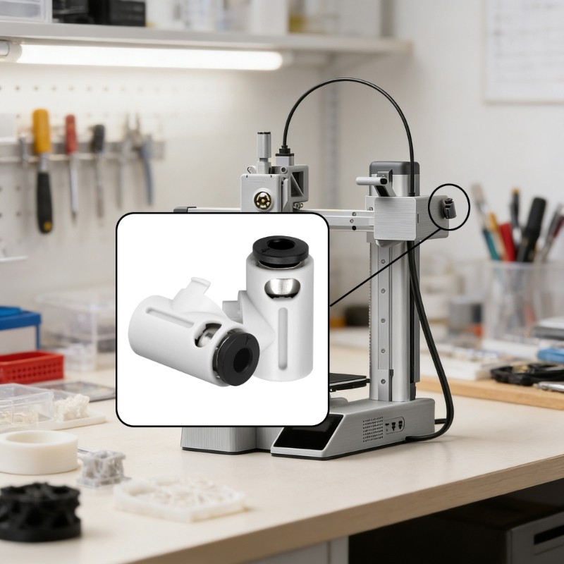 Durability Plastic Tube Connectors For A1mini Printer Prevents Filaments