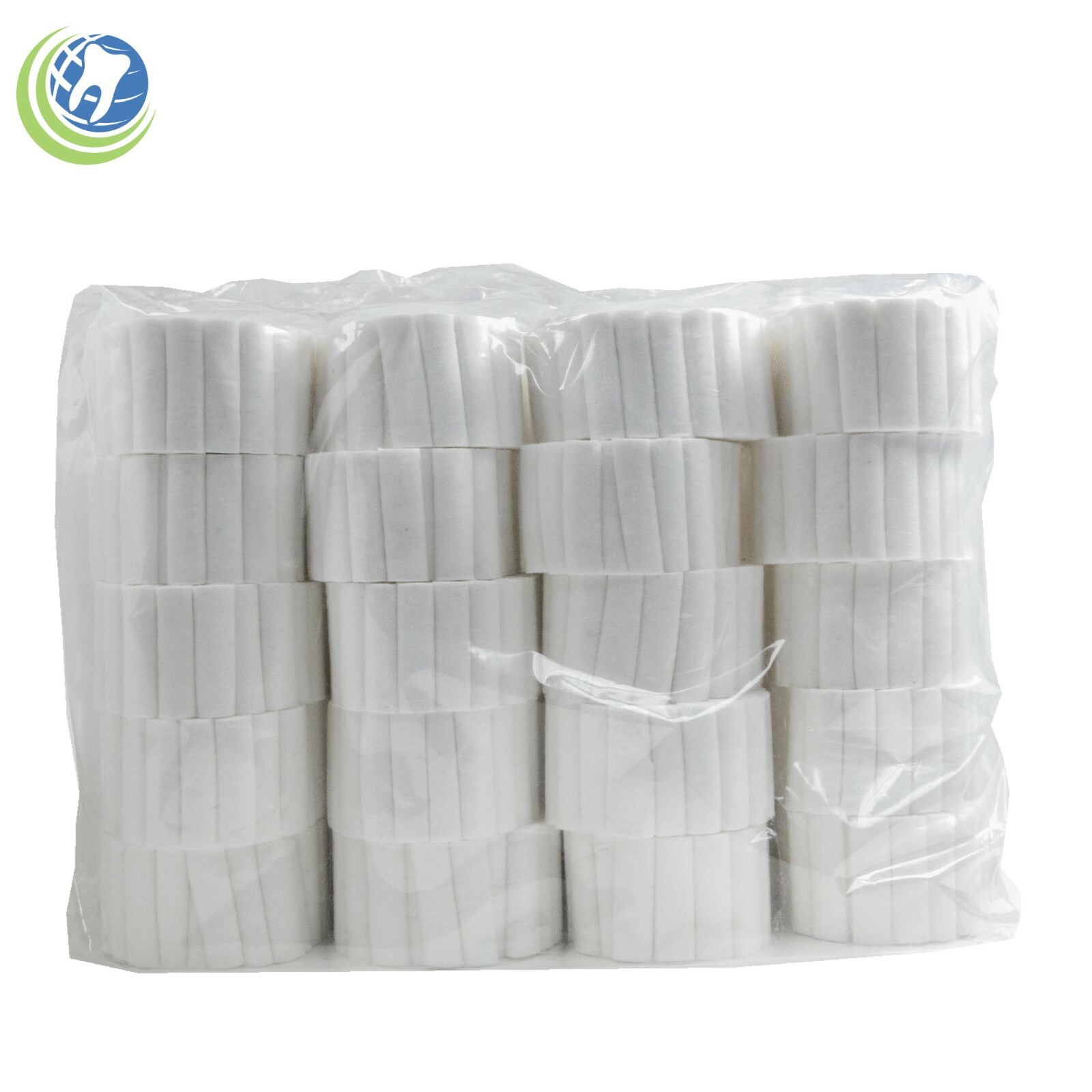 Dental Medical Cotton Rolls non-sterile Medium #2 2000/Case High Absorbent