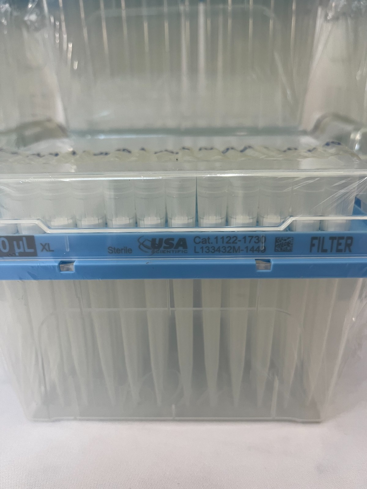 USA Scientific TipOne 1000ul XL Graduated Refill Filter Tips, 1122-1730, 96/rack