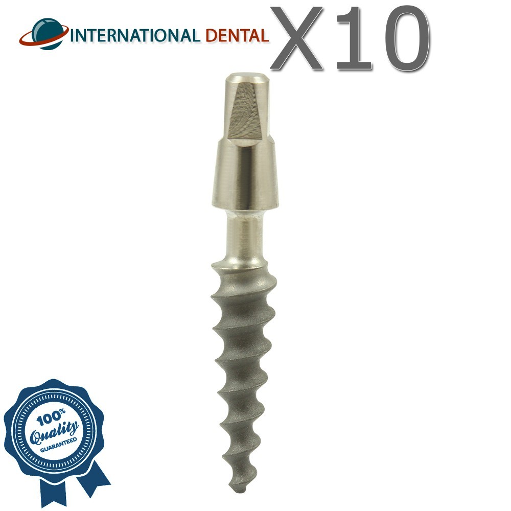 10 GDT OPI One Piece Comprresive Immediate Loading Dental Fixture Titanium