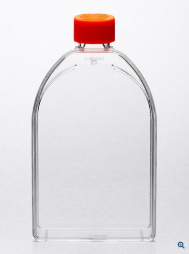 5 PACK Corning 3291 CellBIND 150cm² U-Shaped Canted Neck Cell Culture Flask NEW