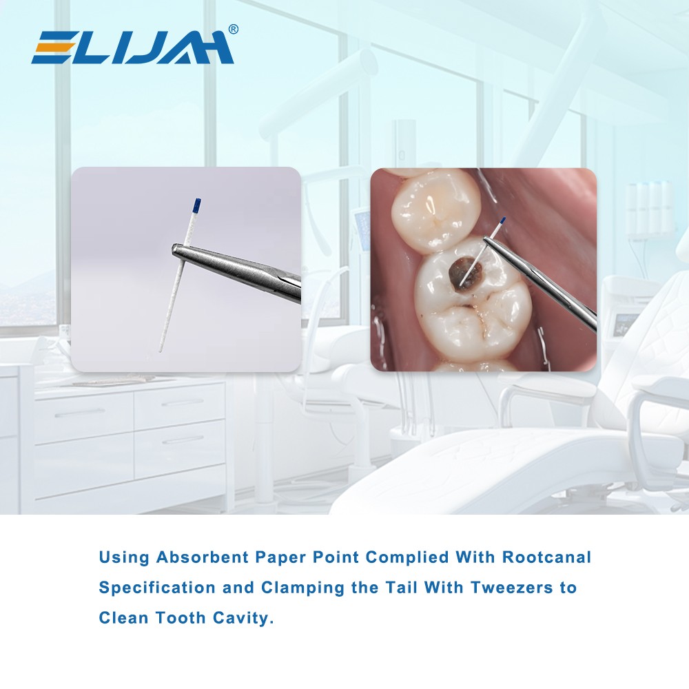 Dental Endodontic Absorbent Paper Points Taper 0.02/ 0.04 /0.06 15#-40# 45#-80#