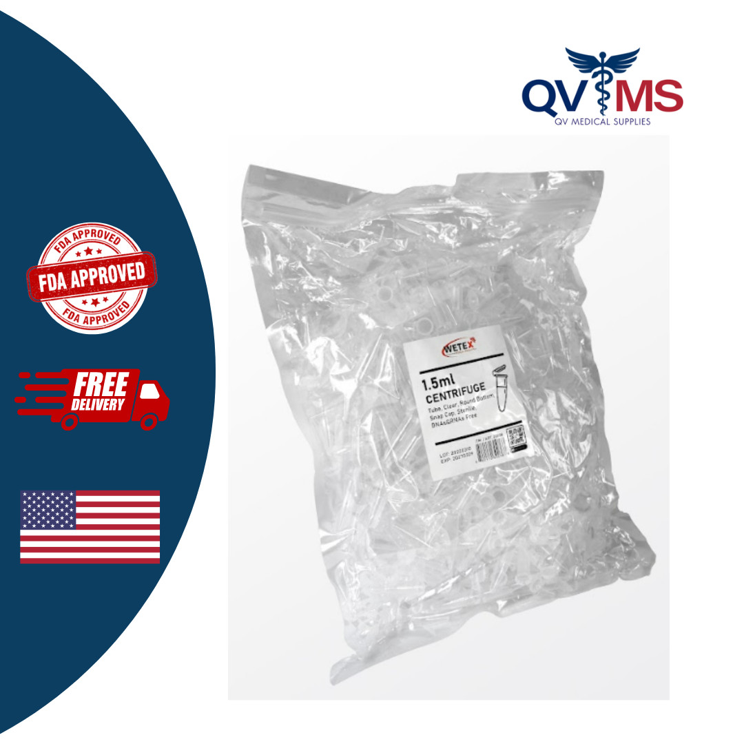 1.5mL Microcentrifuge Tubes with Snap Cap 6000pcs