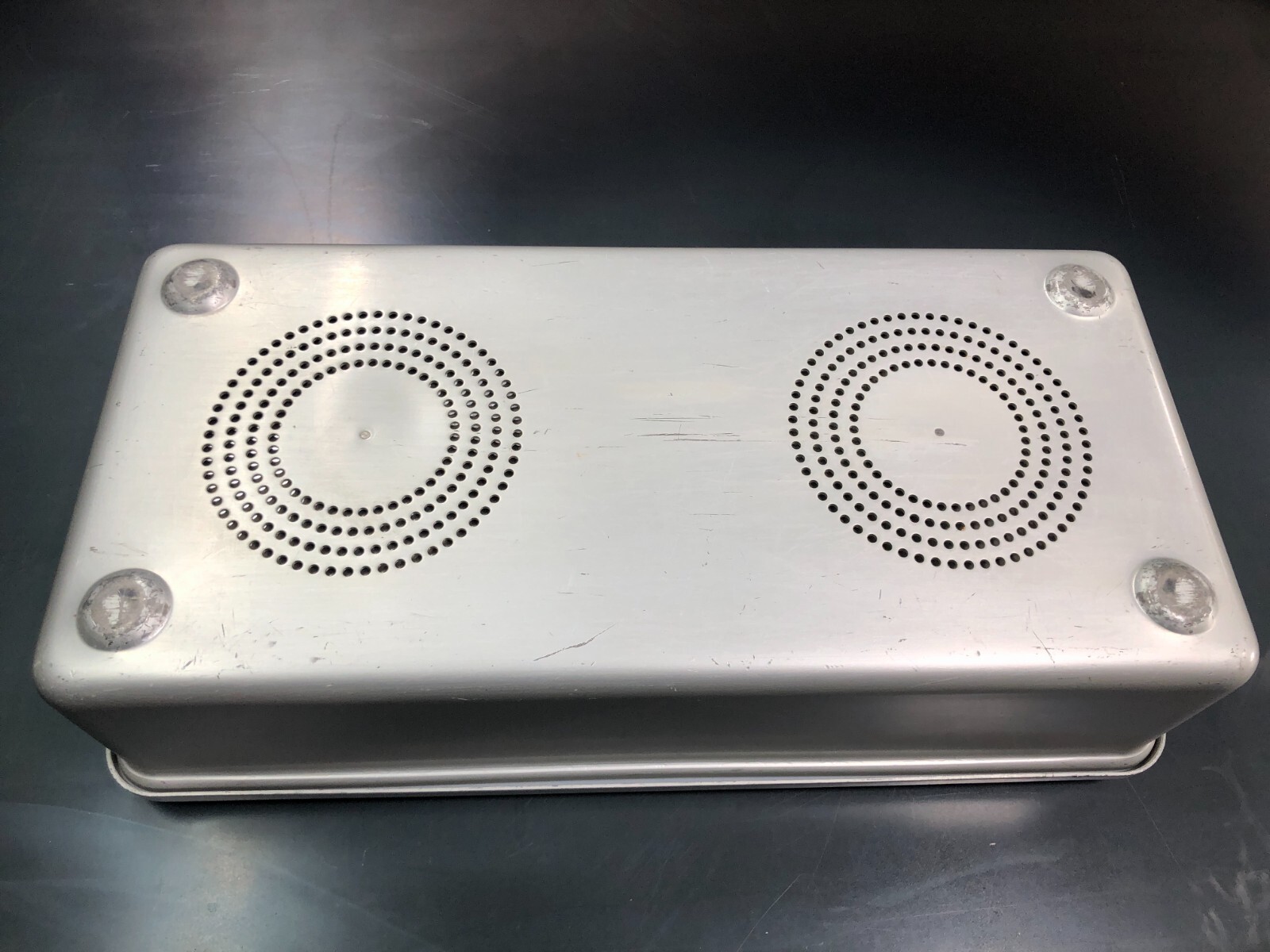 Case Medical SteriTite Sterilization container 22x10x5 w/ upper & lower vents