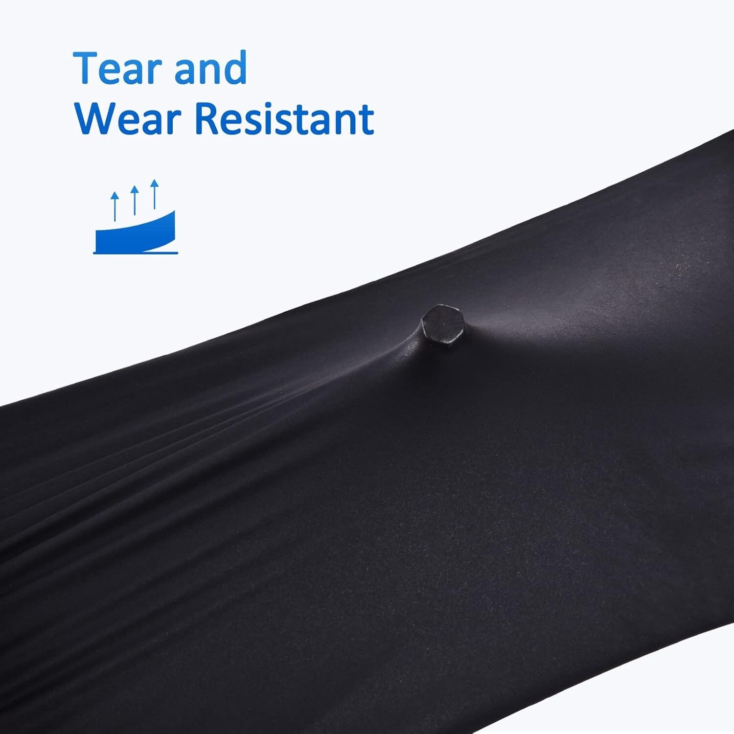 100-ct Medium Black Nitrile Gloves – 4-mil, Puncture Resistant & Chemical Safe