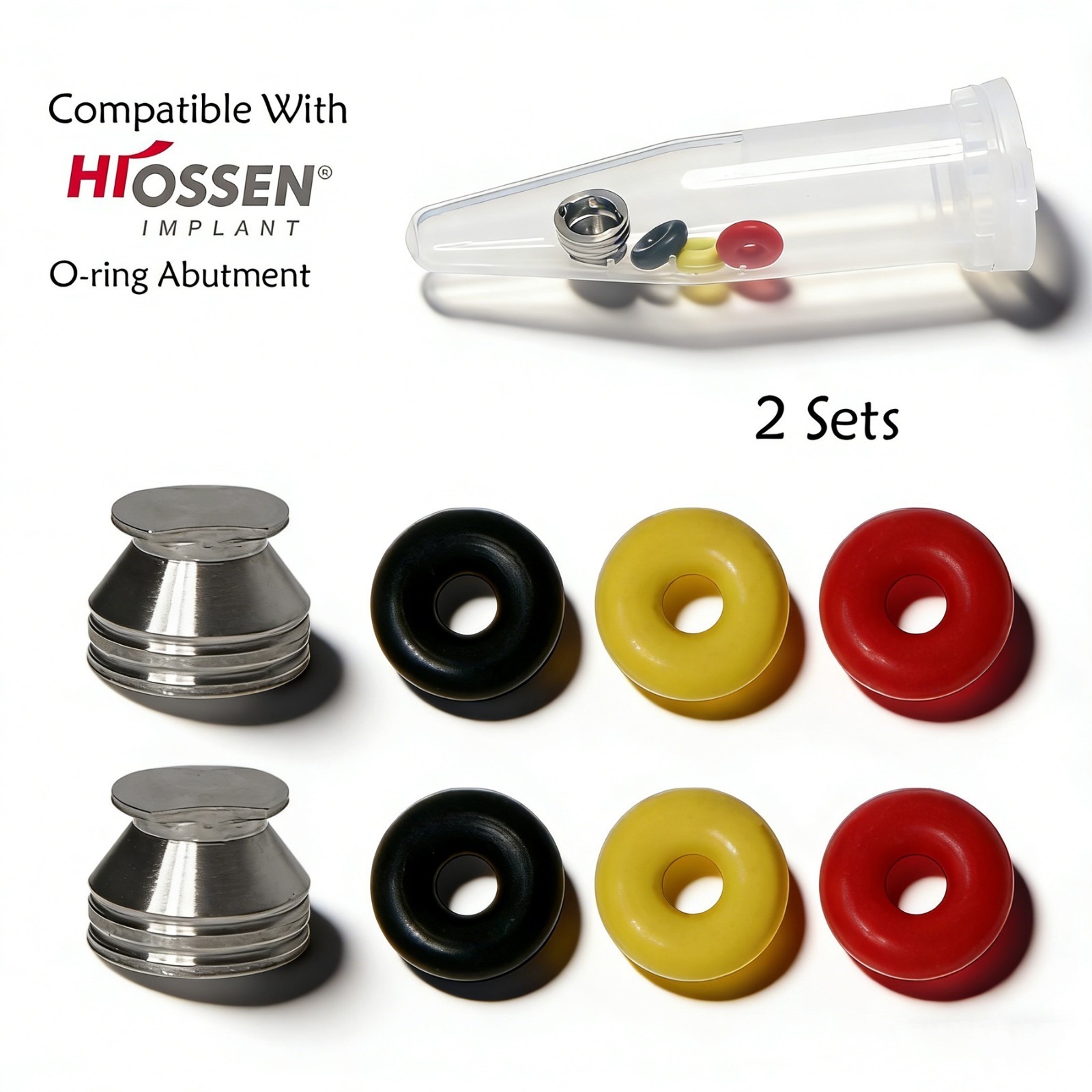 Dental Implant For Hiossen/osstem Ball Abutment O-ring Processing Retention Cap