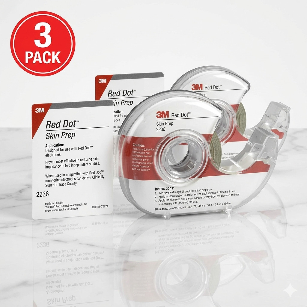 3M™ Red Dot™ Trace Prep 2236 70 in x 196 in (Pack of 3)