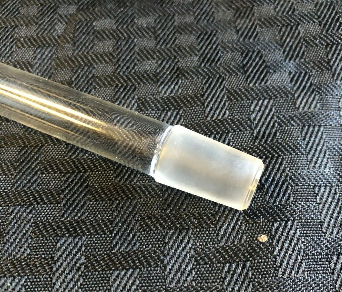 Laboratory Glass Distilling Straight Tube Overall Length 6.25″ Std Joint 14/20