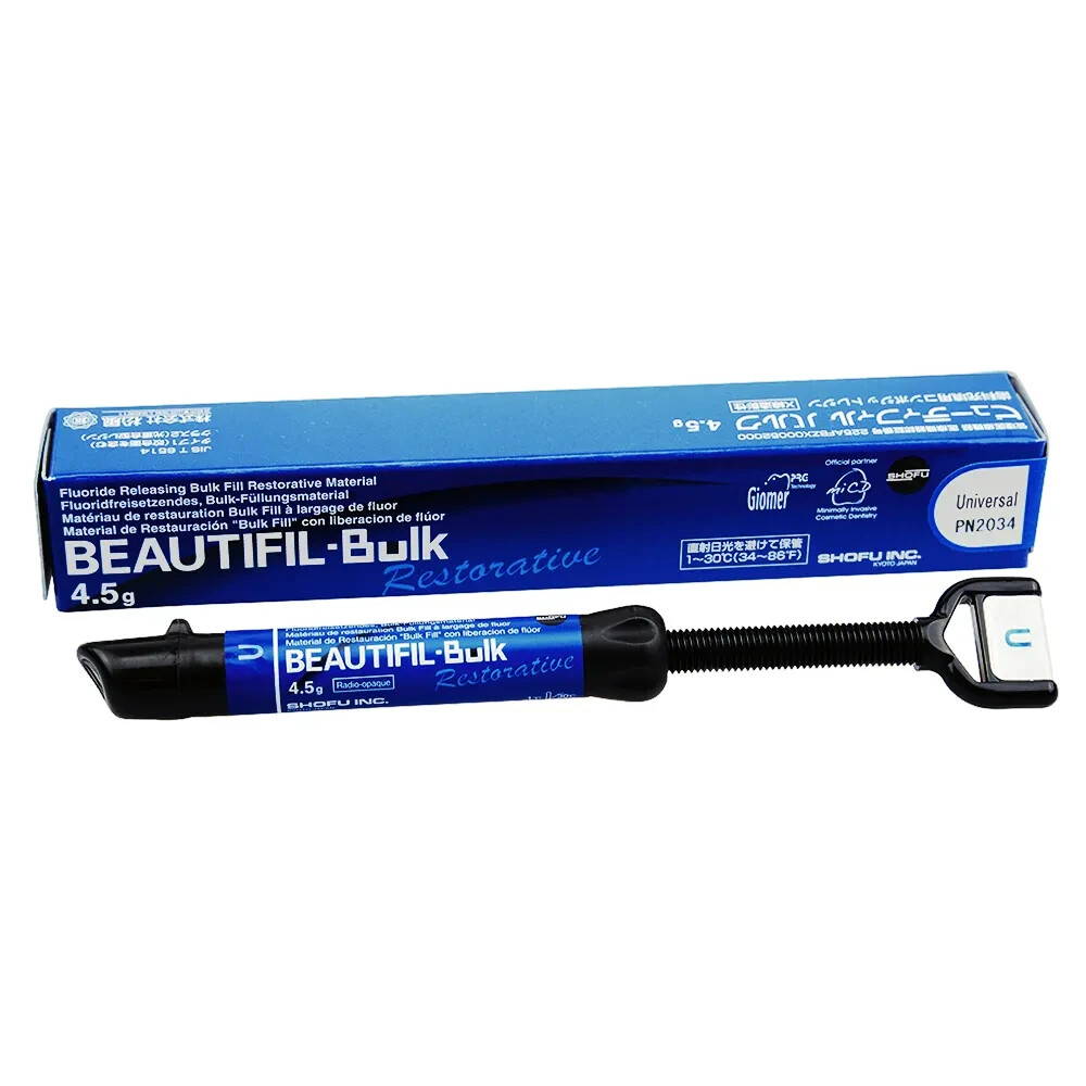 Shofu Dental Beautifil Bulk Flowable Composite 2.4 Gm Universal Long Exp