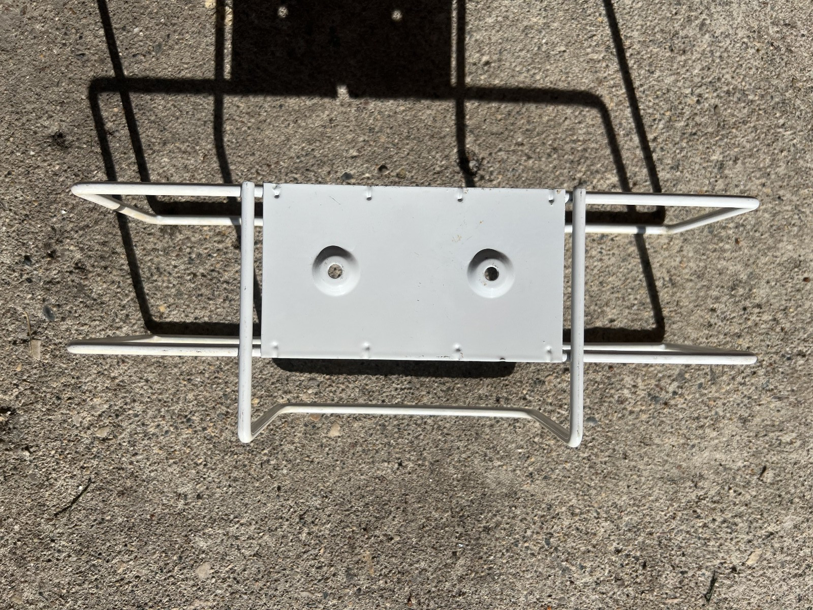 Glove Box Wall Mounted Wire Rack Holder White Food Handling