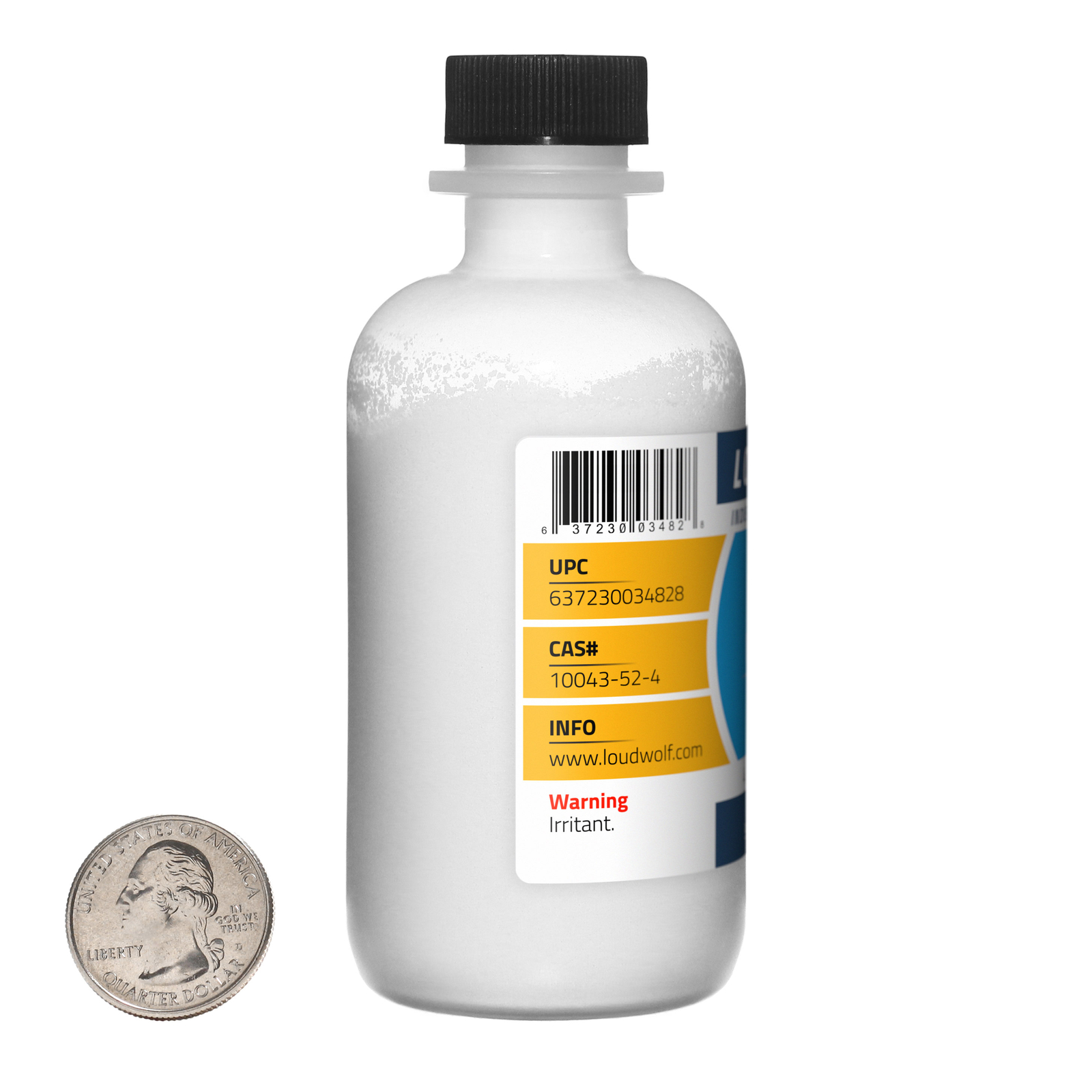 Calcium Chloride / 2 Pounds / 8 Bottles / 99% Pure Food Grade / Fine Powder