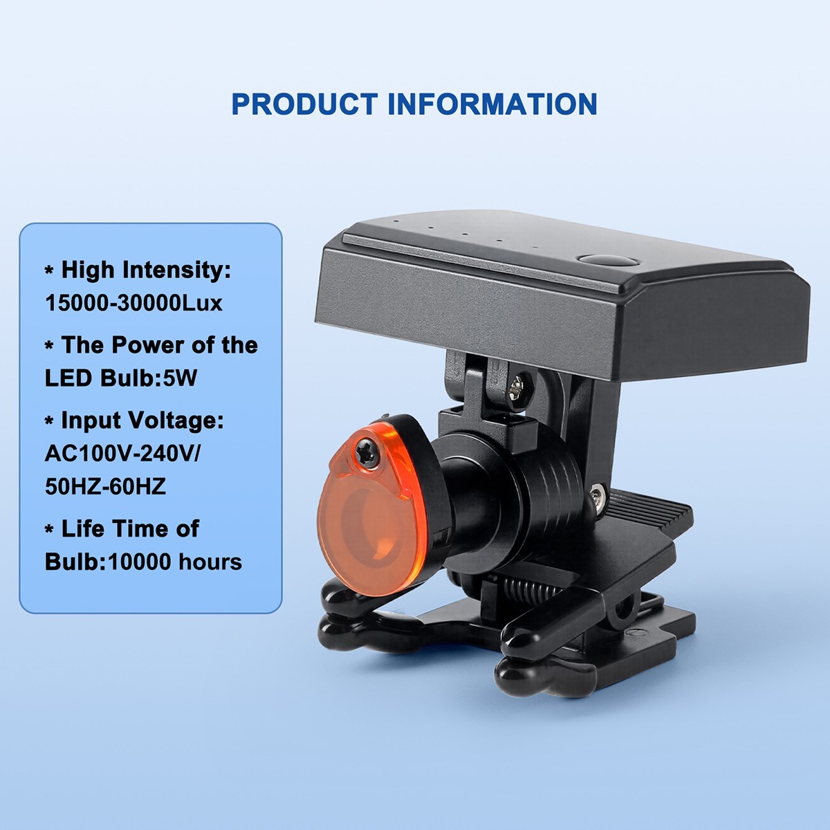 Dental Surgical Ergo Loupes Medical Magnifier Binocular 4.0X /5W LED Headlight
