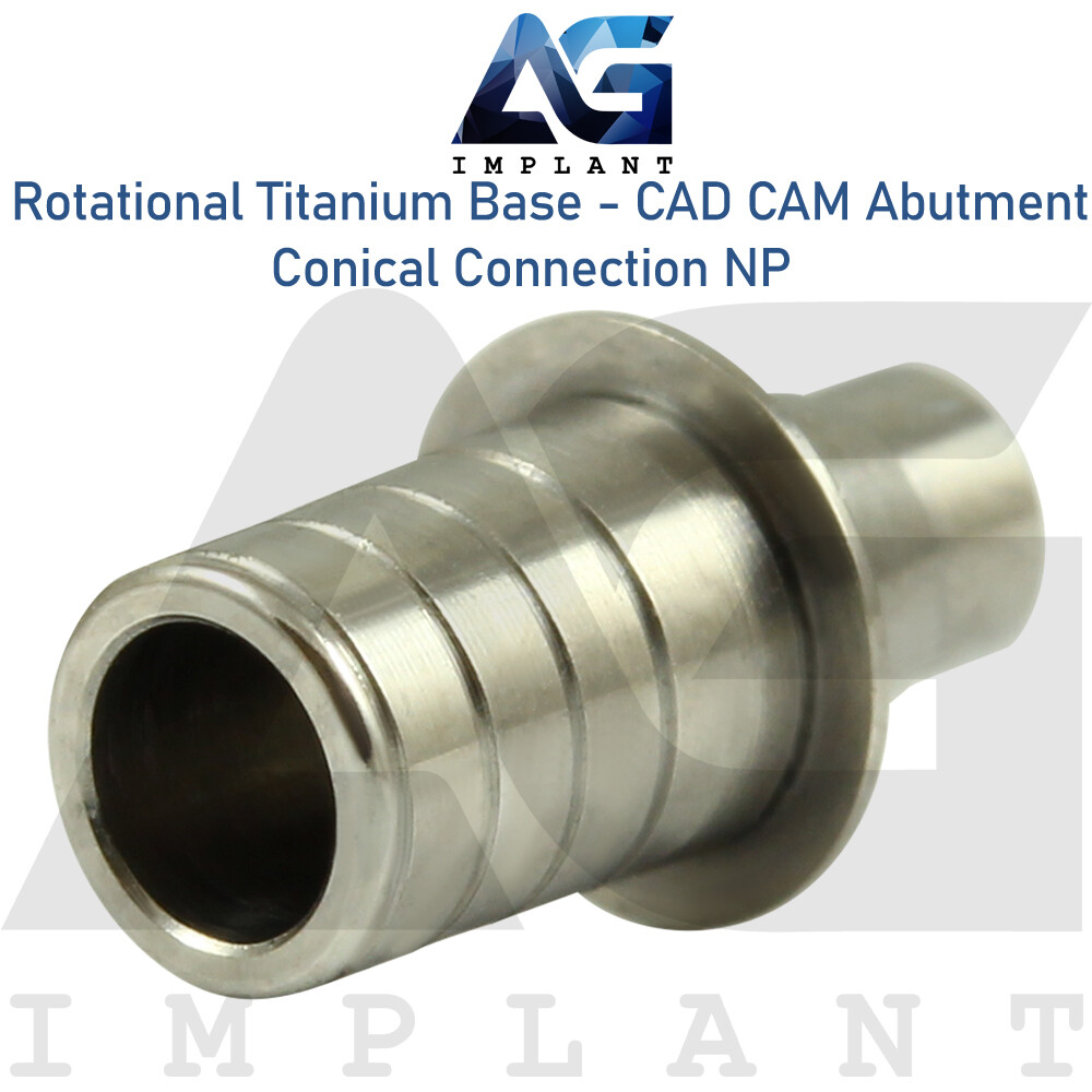 Rotational Titanium Base CAD/CAM NP Conical Connection Screw