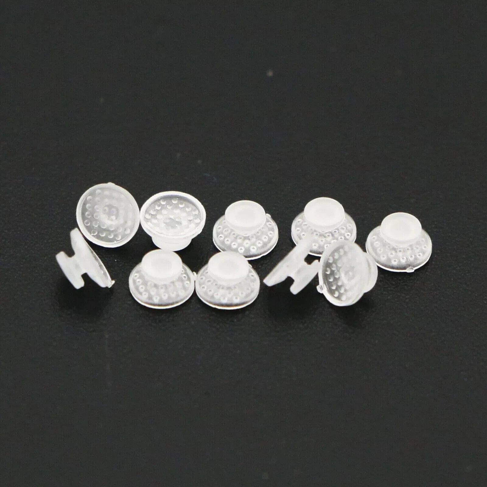 Dental Lingual Button Ceramic Clear Invisable Retainer Aligner Bondable Round