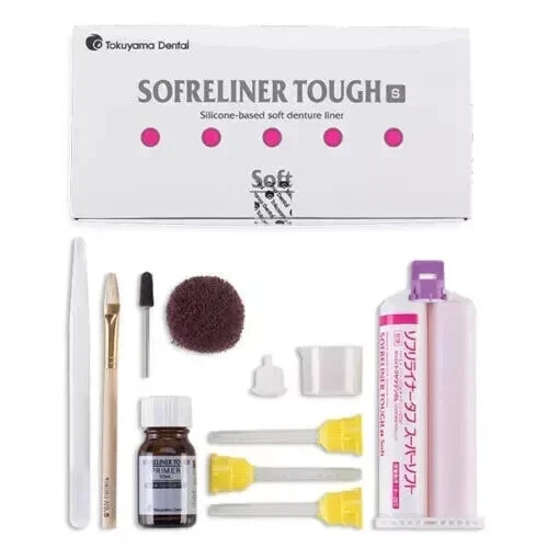 TOKUYAMA Dental Sofreliner Tough Chairside Soft Denture Reline Material-m –
