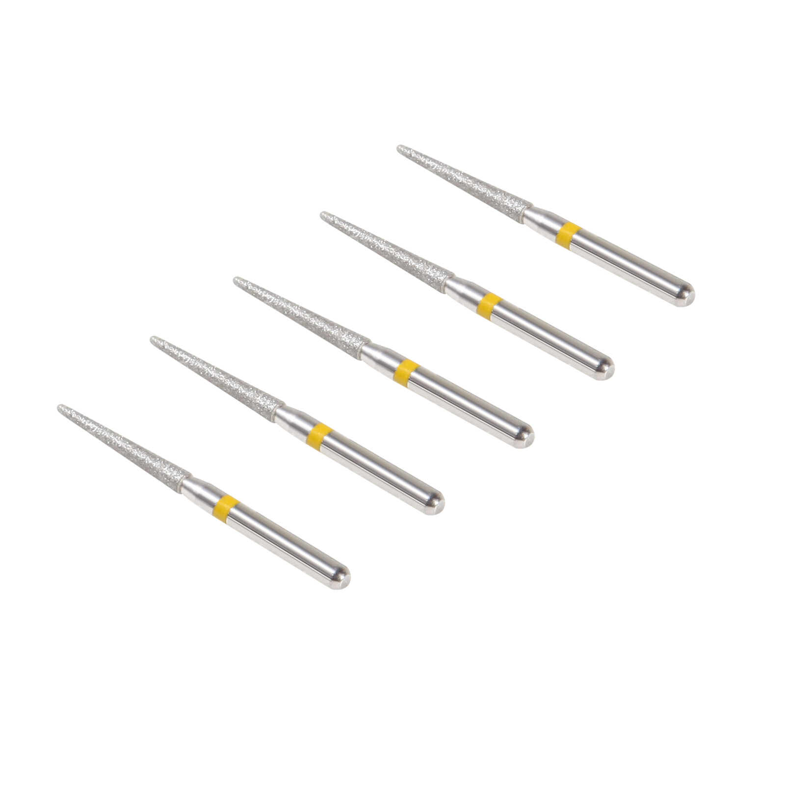 10packs Dental Diamond Burs FG1.6MM for High Speed Handpiece Extra Fine TR-11EF