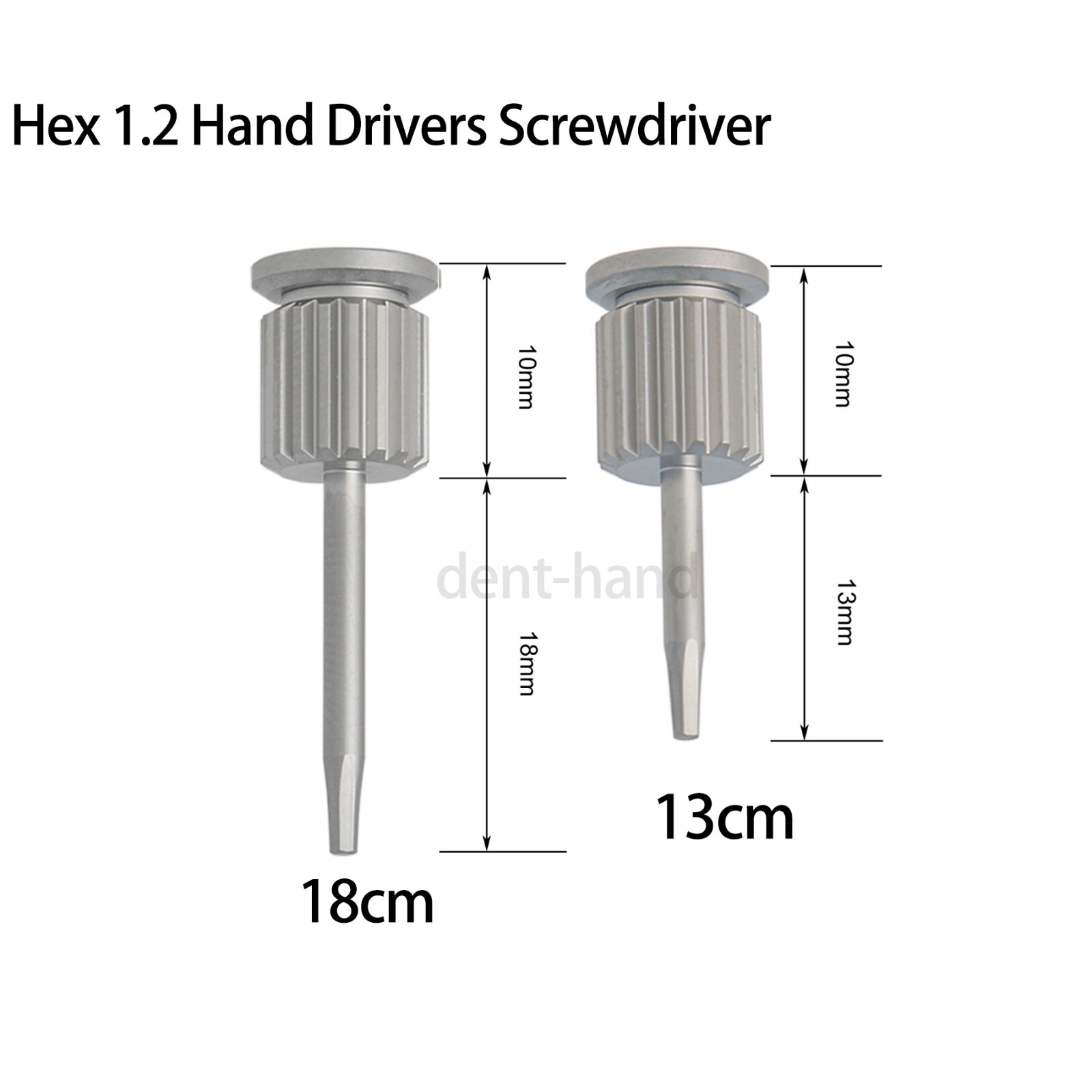 Implant Torque Driver & Hand Screwdriver Drivers Hex 1.2mm fit Hiossen Osstem